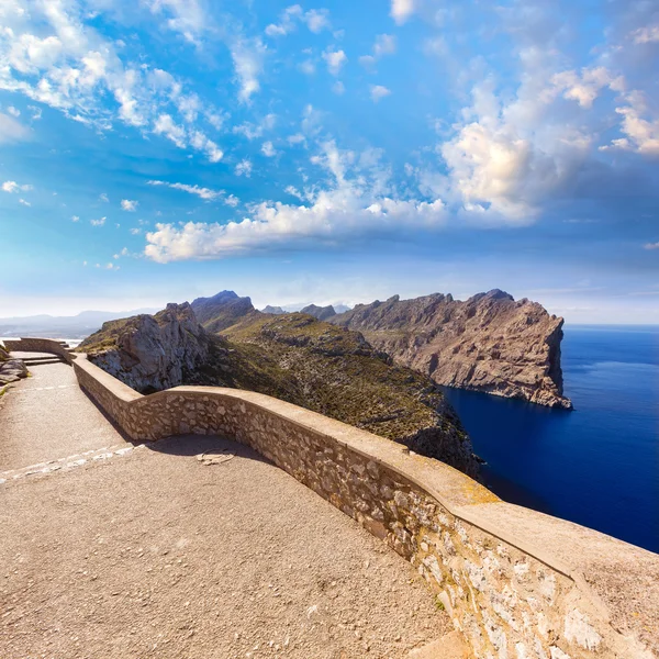 Μαγιόρκα mirador Formentor Μαγιόρκα Ακρωτήριο νησί — Φωτογραφία Αρχείου