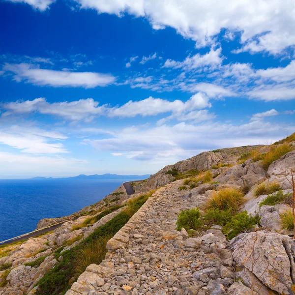 Μαγιόρκα Ακρωτήριο Formentor στο νησί Μαγιόρκα Βαλεαρίδες — Φωτογραφία Αρχείου