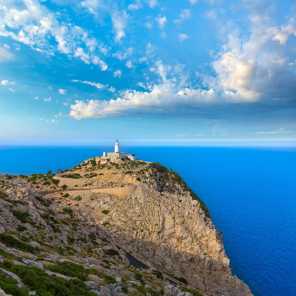 Mallorca Formentor Cape Lighthouse på Mallorca — Stockfoto