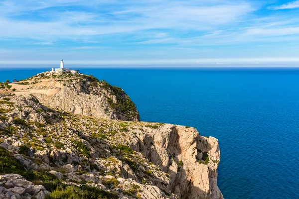 Farol do Cabo Formentor de Maiorca em Maiorca — Fotografia de Stock