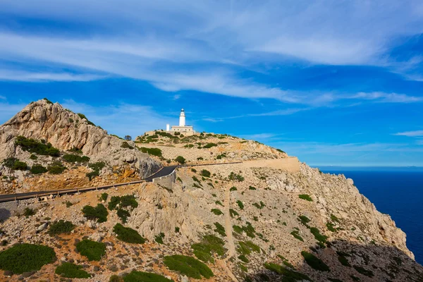 Mallorca Formentor köpeny világítótorony Mallorca — Stock Fotó