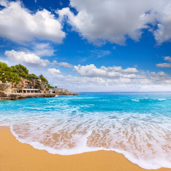 Majorka Playa de Illetas plaży Mallorca Calvia — Zdjęcie stockowe