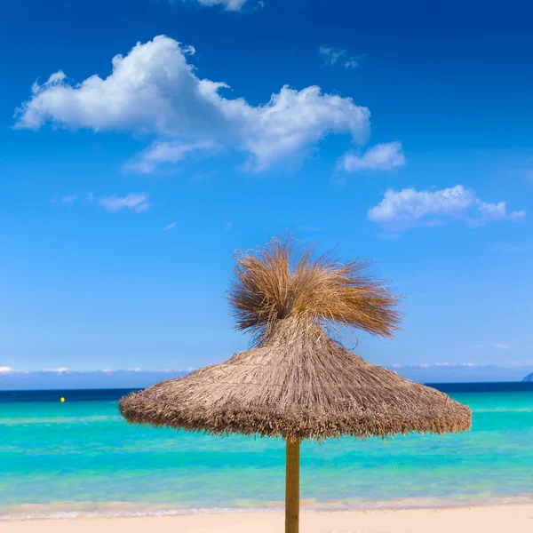 Mallorca Platja de Muro pláže zálivu Alcudia Mallorca — Stock fotografie