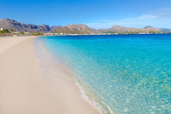 Maiorca Platja Tamarells in Pollensa Pollenca — Foto Stock