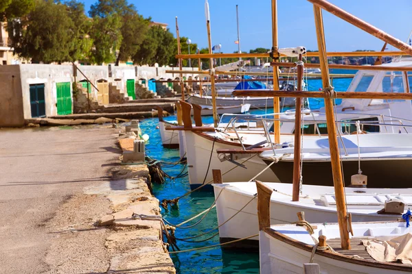 Μαγιόρκα Πόρτο Colom Felanitx λιμάνι στη Μαγιόρκα — Φωτογραφία Αρχείου