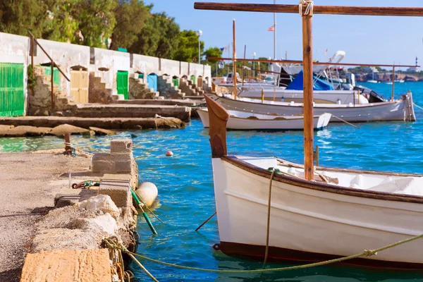 Mallorca Porto Colom Felanitx port på mallorca — Stockfoto