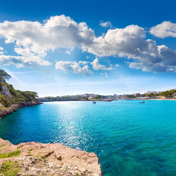 Mallorca Playa de Porto Cristo en Manacor en Mallorca —  Fotos de Stock