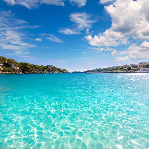 Plaża Porto Cristo na Majorce w Manacor w Mallorca — Zdjęcie stockowe