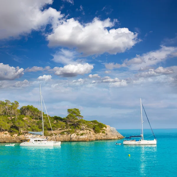 Mallorca sAmarador playa Amarador en Mondrago —  Fotos de Stock