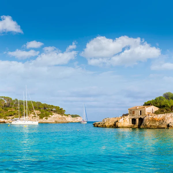 Maiorca sAmarador spiaggia Amarador a Mondrago — Foto Stock