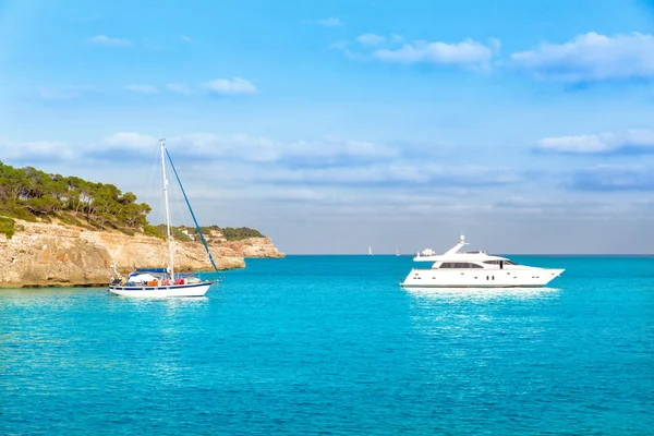 Mallorca samarador beach amarador in mondrago — Stockfoto