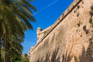 Palma de Mallorca'da Mayorka Es Baluard cephe