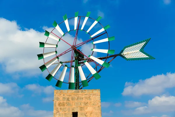 马略卡岛马略卡岛风车 Campos 巴利阿里岛 — 图库照片