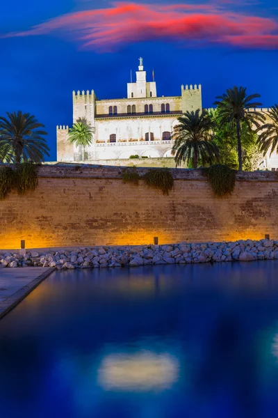 Palácio Almudaina em Palma de Maiorca Maiorca — Fotografia de Stock