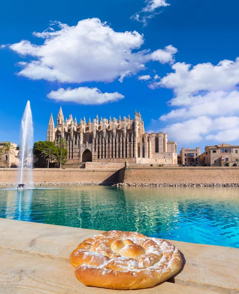 Palma Mallorca katedrális Seu Seo Mallorca — Stock Fotó