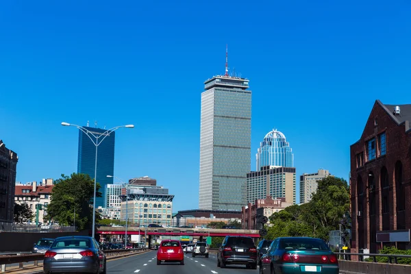 Boston circulation routière du centre-ville Massachusetts — Photo