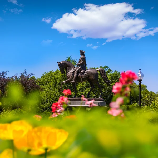 Boston gemensamma George Washington monument — Stockfoto