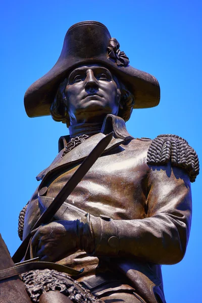 Monumento a Boston Common George Washington —  Fotos de Stock