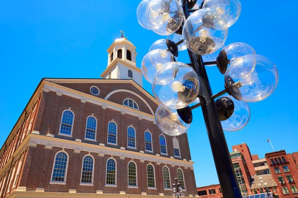 Boston Faneuil Hall v Massachusetts Usa — Stock fotografie