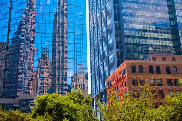 Boston in massachusetts Innenstadt Gebäude — Stockfoto