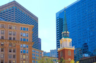 Boston eski Güney Toplantı evi tarihi sitesi
