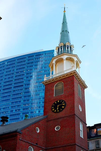 Boston gamla South Meeting House Massachusetts — Stockfoto