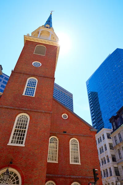 Boston Old South Meeting House local histórico — Fotografia de Stock