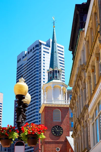 Boston eski Güney Toplantı evi tarihi sitesi — Stok fotoğraf