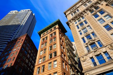 Boston Massachusetts şehir buidings