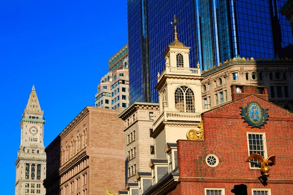 マサチューセッツ州のボストン旧マサチューセッツ州会議事堂 — ストック写真
