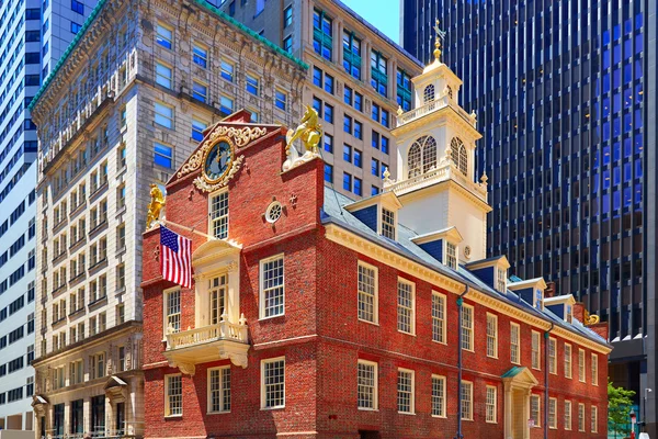 Boston Old State House em Massachusetts — Fotografia de Stock