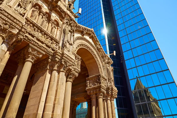 Boston Trinity Church à Copley Square — Photo