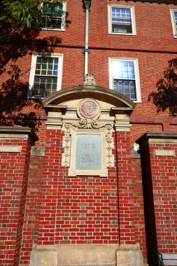 Harvard University in Cambridge Massachusetts clipart