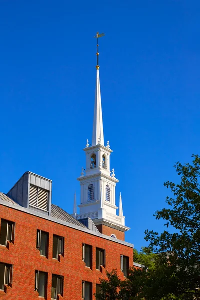 Harvard University i Cambridge Massachusetts — Stockfoto