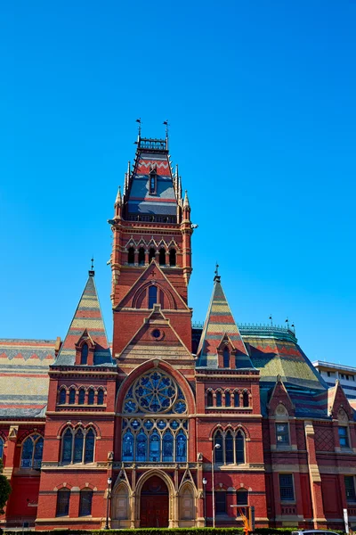 Historische gebouw van de Harvard University in Cambridge — Stockfoto
