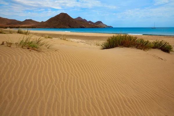 Almeria Playa Genoveses strand Cabo de Gata — Stockfoto