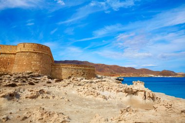 Almeria Cabo de Gata kale Los Escullos beach