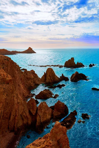 Almeria Cabo de Gata las Sirenas points rochers — Photo
