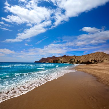 Cabo de Gata kumsalda Almeria Playa del Monsul