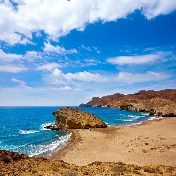 Cabo de Gata 阿尔梅里亚 Playa del Monsul 海滩 — 图库照片