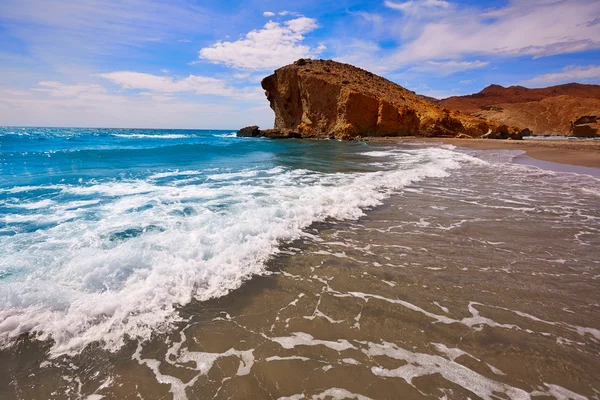 Playa del Monsul en Cabo de Gata — Foto de Stock