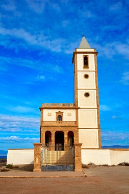 Almeria Cabo de Gata Salinas kilise İspanya
