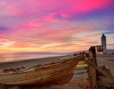 Cabo de Gata San Miguel Beach Salinas kilisede