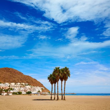 Almeria Cabo Gata San Jose beach village İspanya