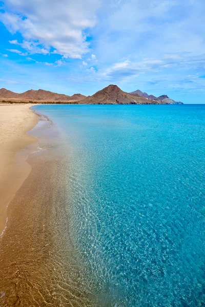 Almeria Playa los Genoveses praia Cabo de Gata — Fotografia de Stock