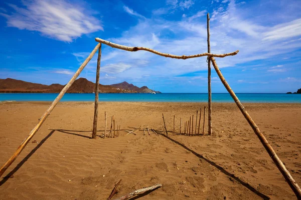 Almeria Playa los Genoveses plage Cabo de Gata — Photo