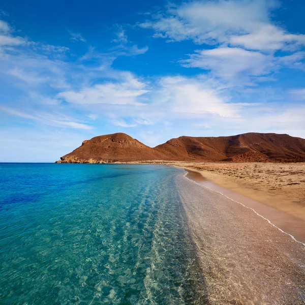 Almeria Cabo de Gata Playazo Praia de Rodalquilar — Fotografia de Stock