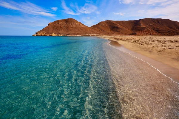 Almeria Cabo de Gata Playazo Rodalquilar strand — Stockfoto