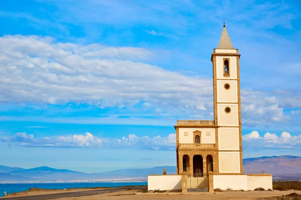 Almeria Cabo de Gata Salinas church in Spain — Stock Photo, Image