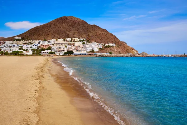 Almeria Cabo Gata San Jose beach village Španělsko — Stock fotografie